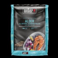 100 % natürliche Hartholzpellets aus Erlenholz