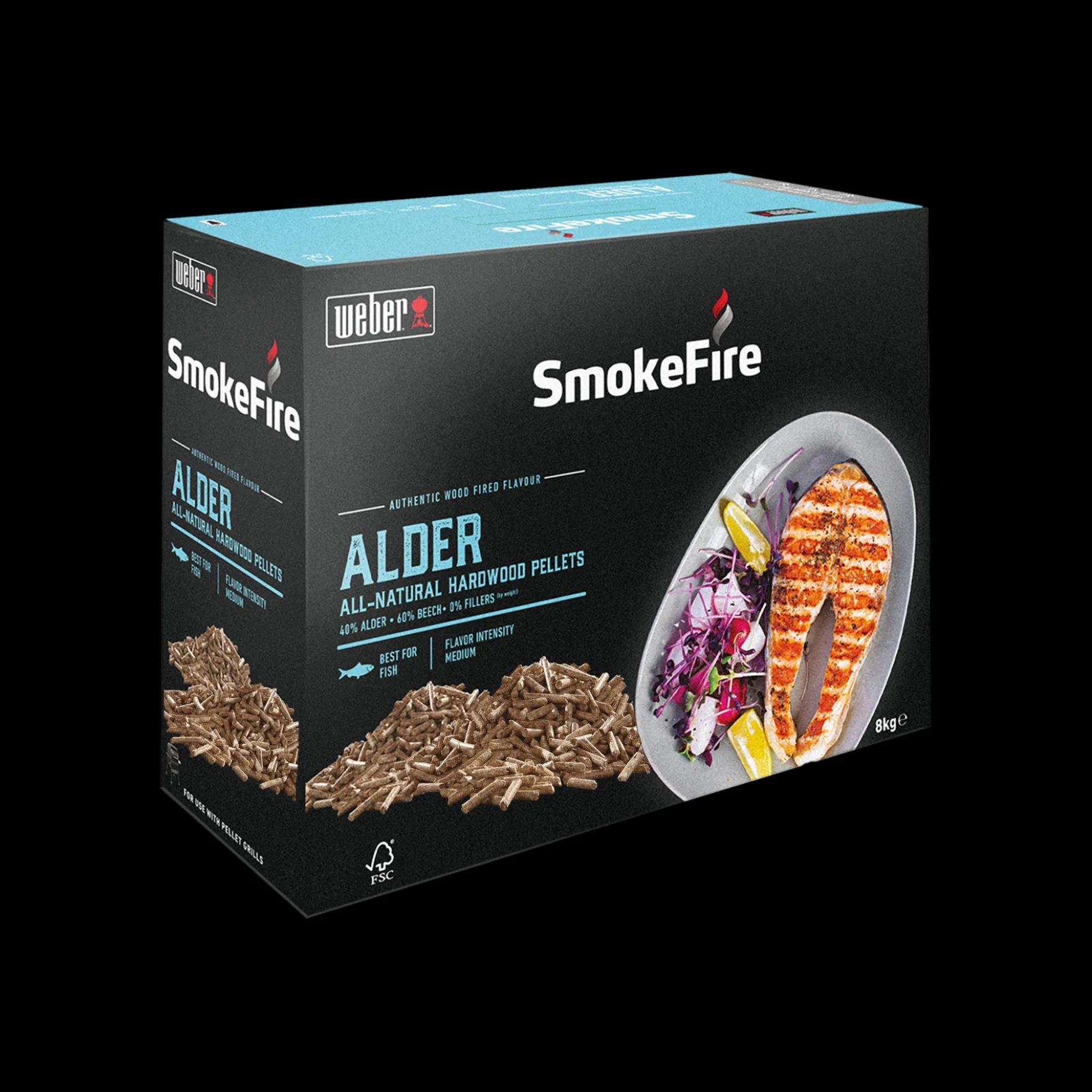 100 % natürliche Holzpellets Erlenholz