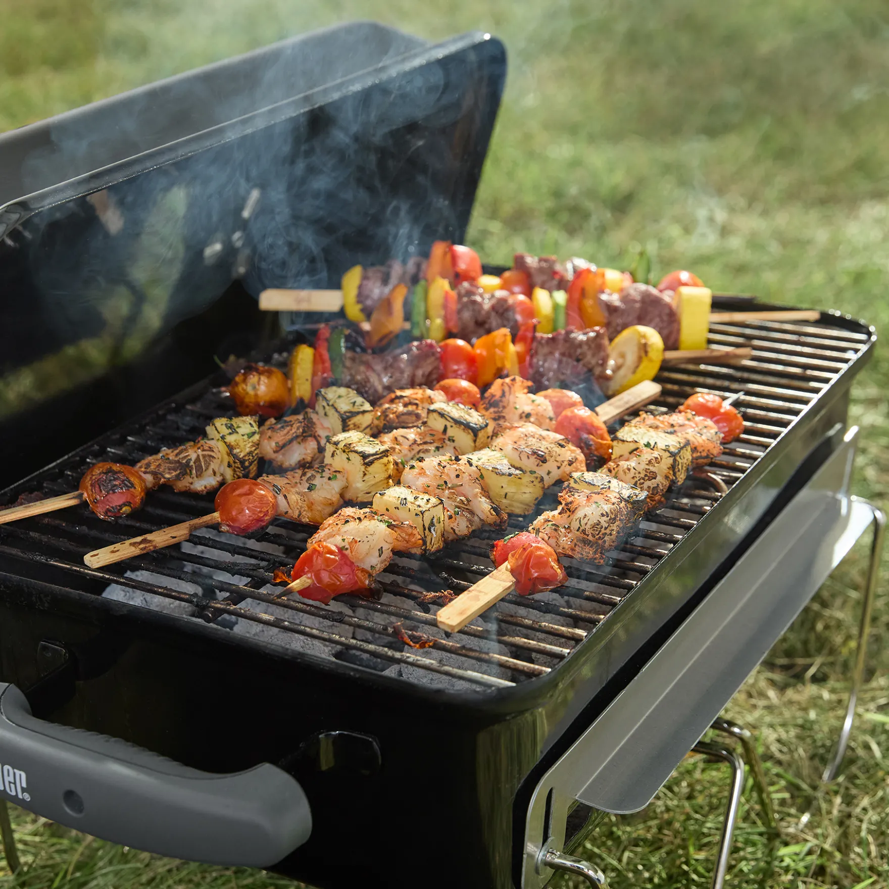 Go-Anywhere Holzkohlegrill