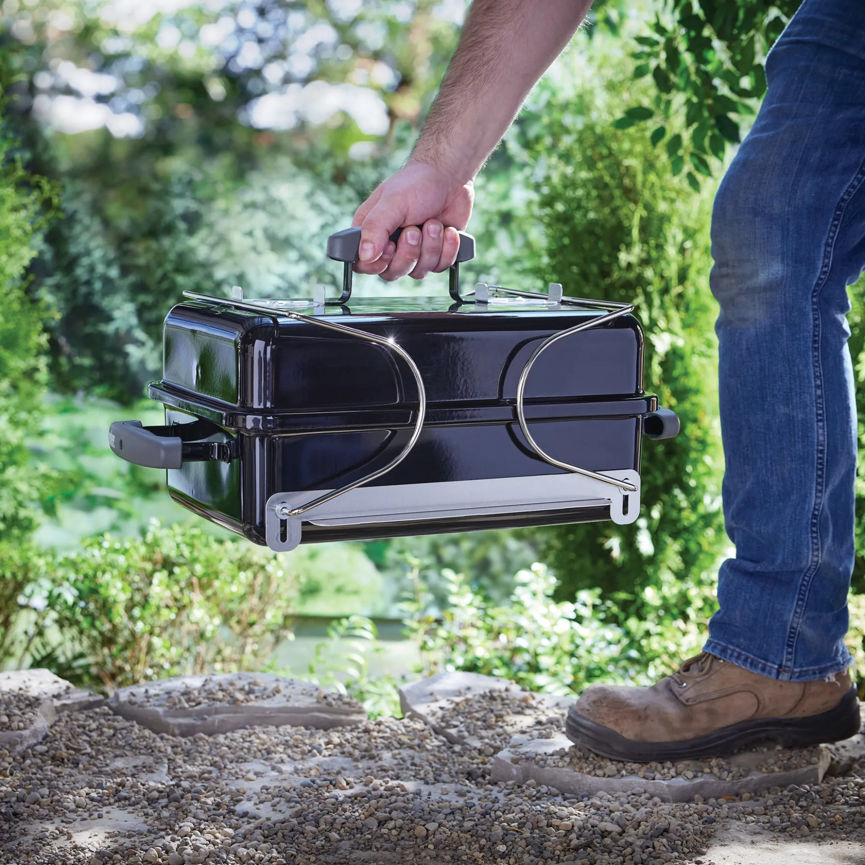 Go-Anywhere Holzkohlegrill