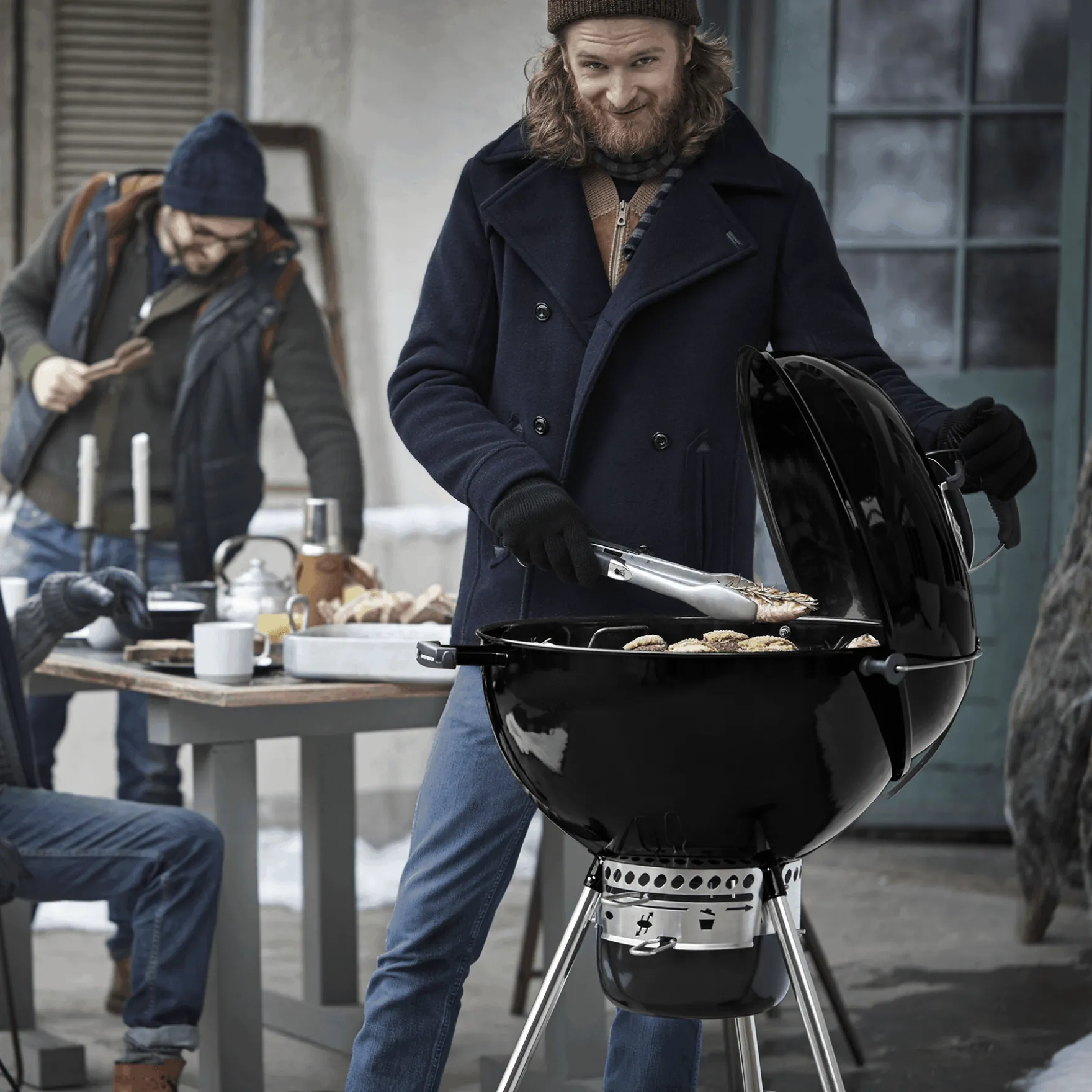 Master-Touch GBS E-5755 Holzkohlegrill Ø 57cm