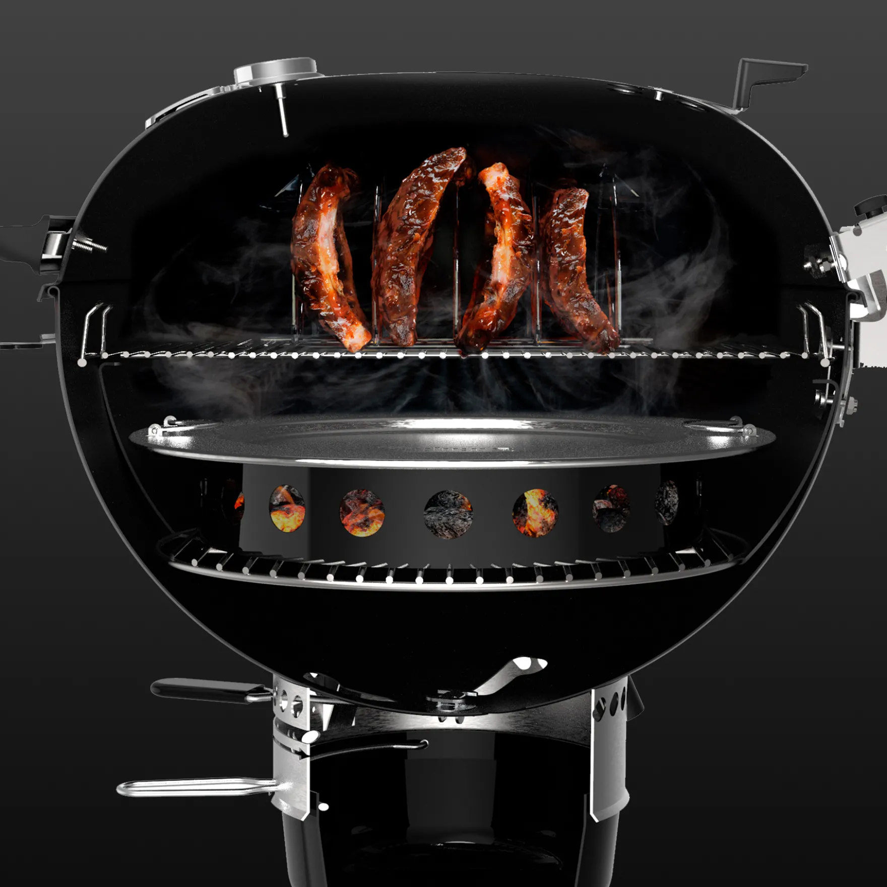 Master-Touch Premium Holzkohlegrill Ø 57 cm