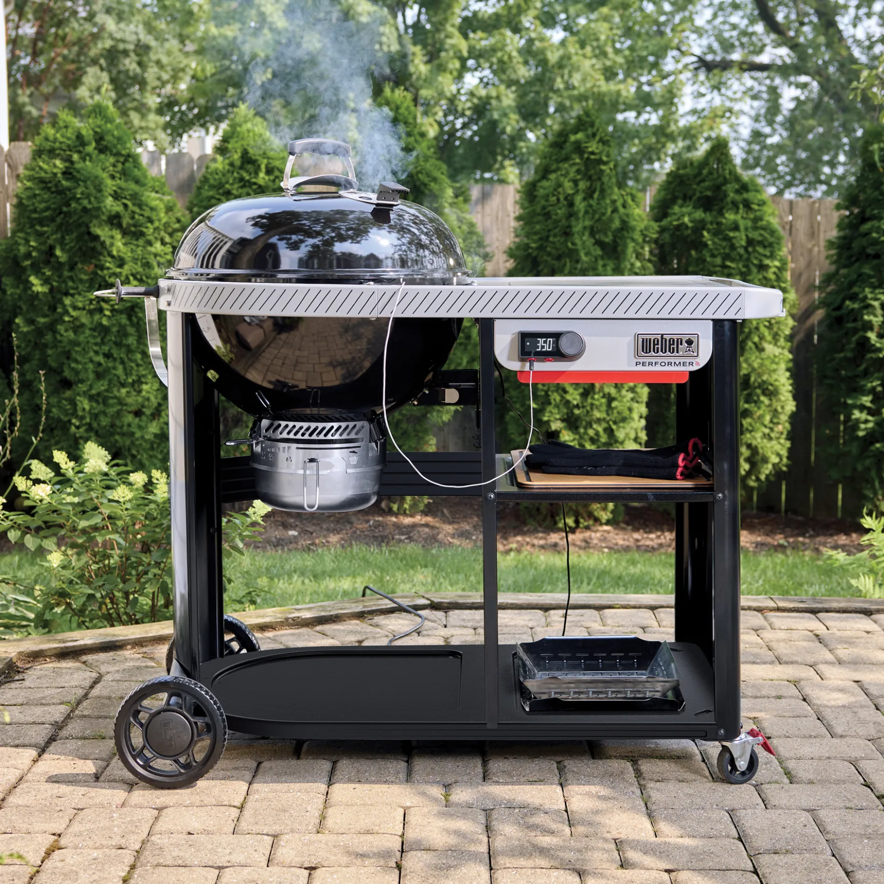Performer Premium smarter Holzkohlegrill Ø57cm