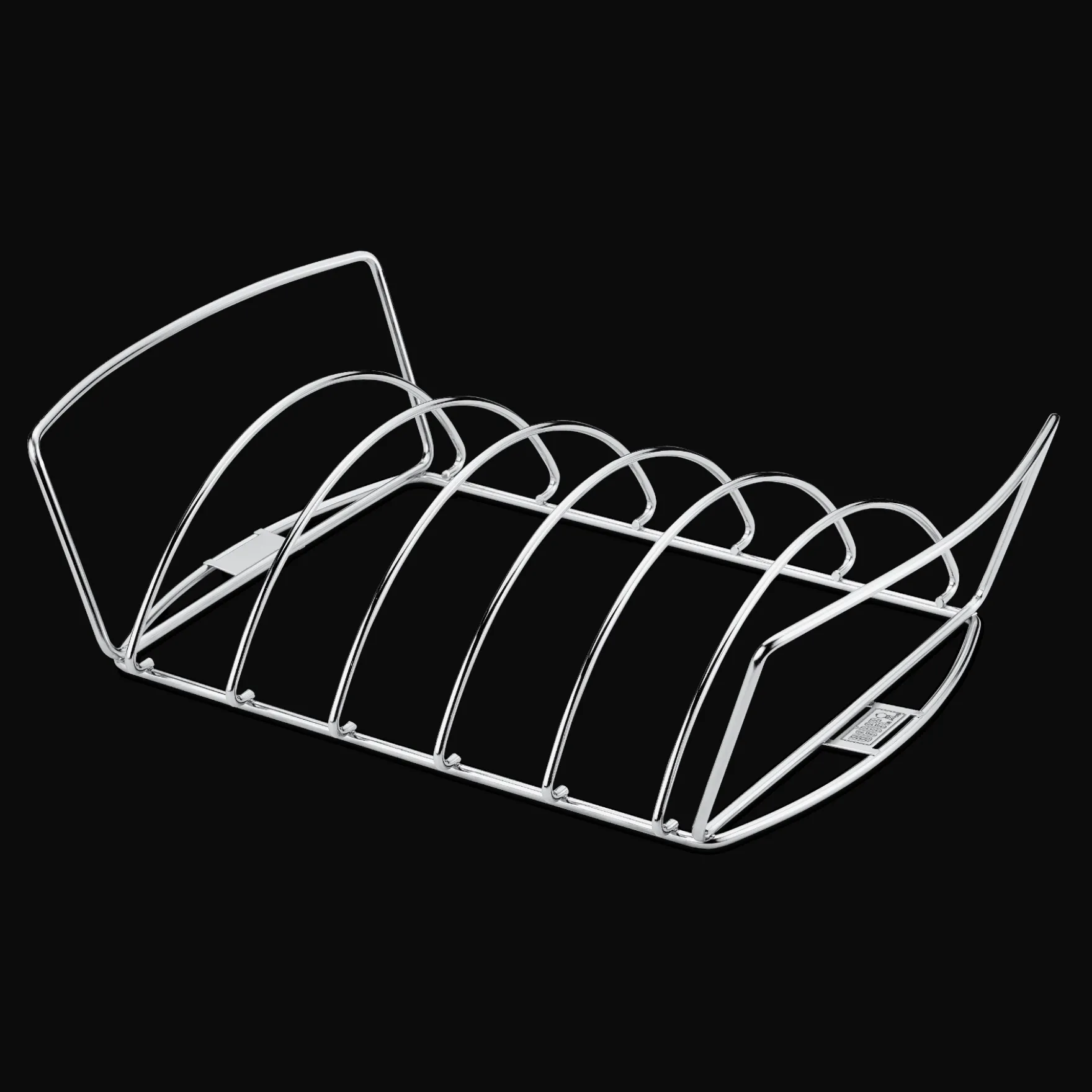 Premium-Spare-Rib-Halter & Bratenkorb