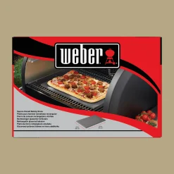 Rechteckiger glasierter Grillstein
