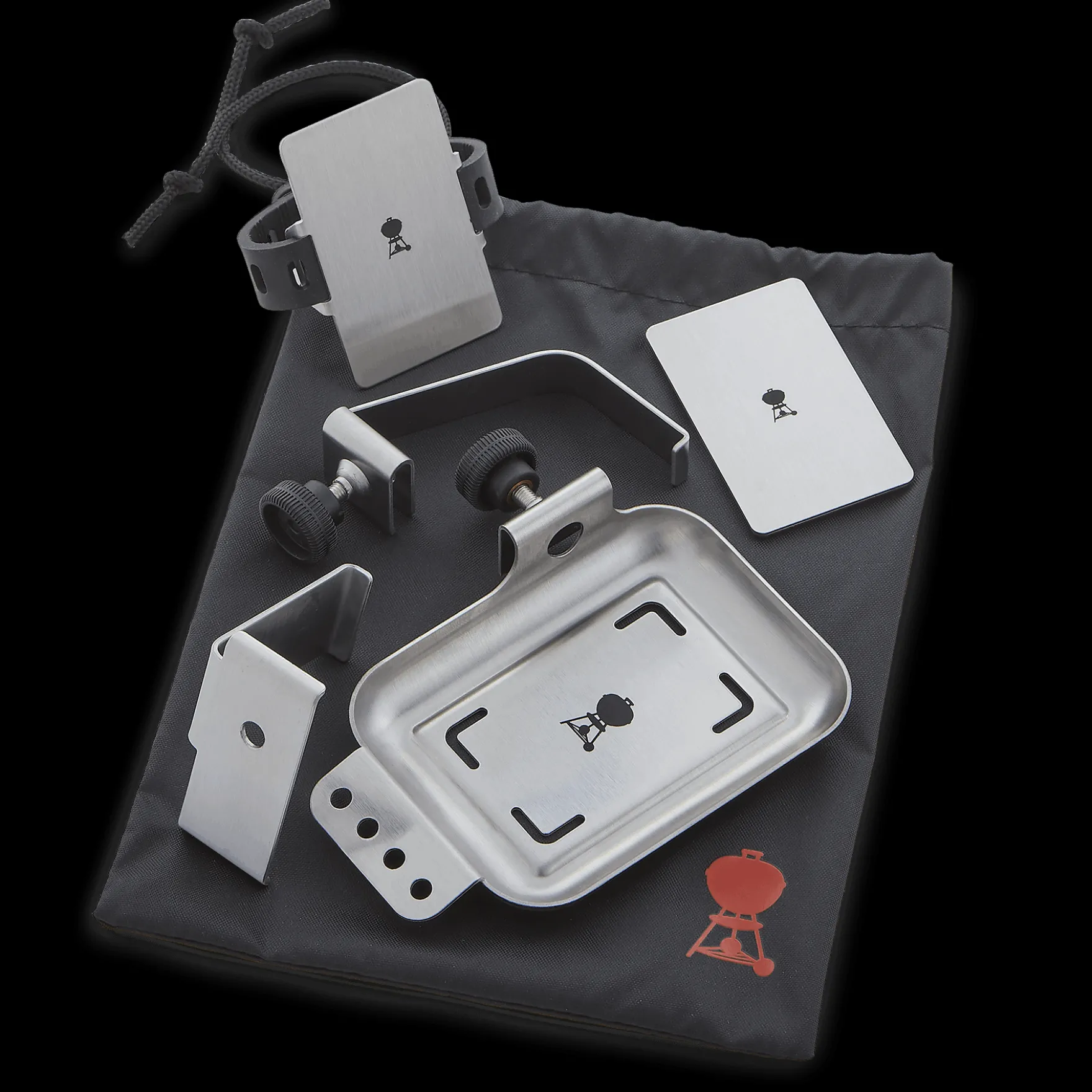 6-teiliges Montagekit für Weber Connect