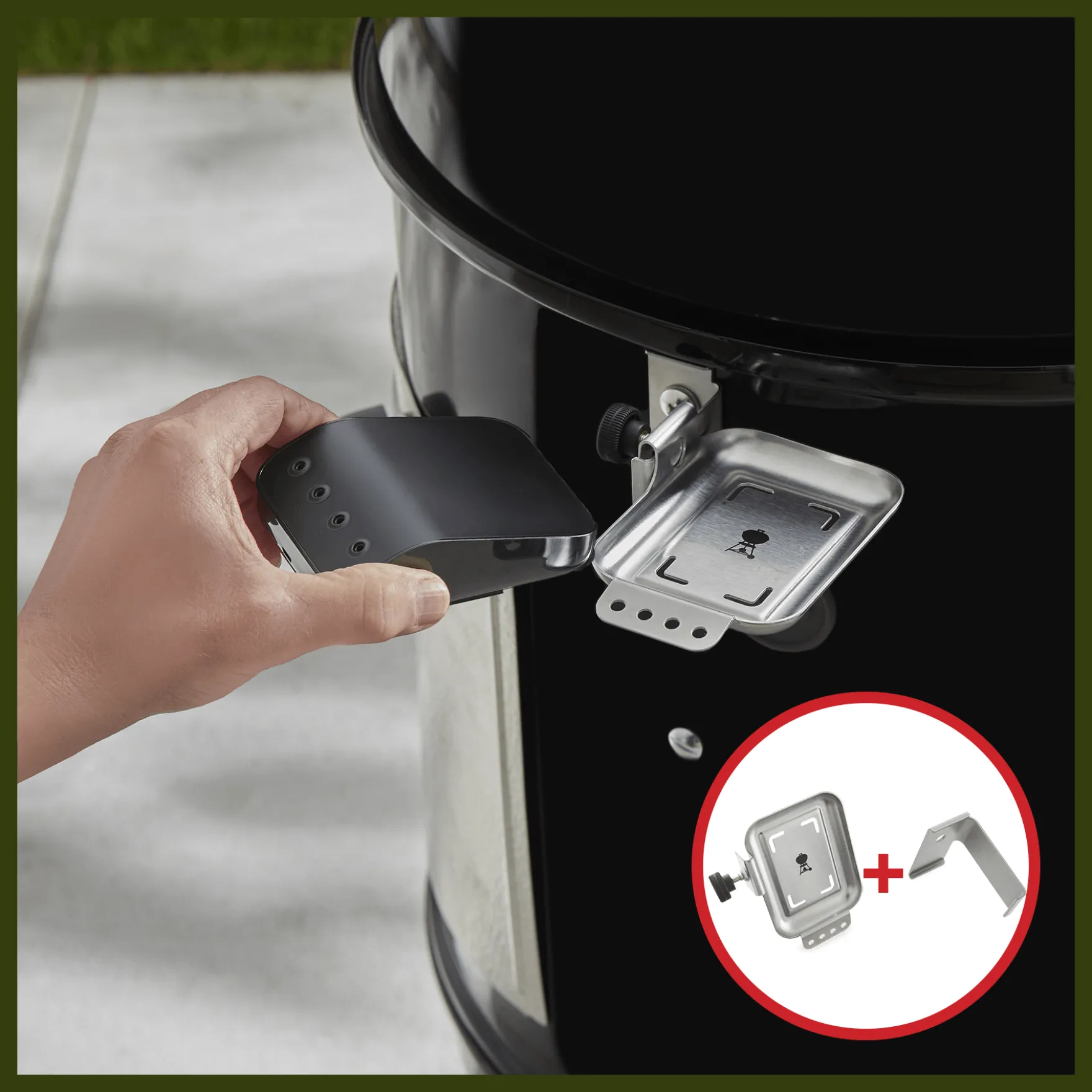 6-teiliges Montagekit für Weber Connect