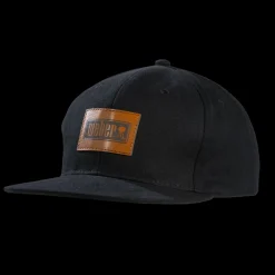 Weber Cap mit Leder-Patch