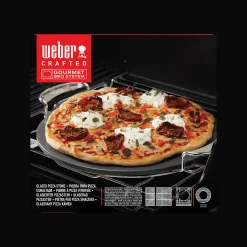 WEBER CRAFTED Gourmet BBQ System glasierter Pizzastein