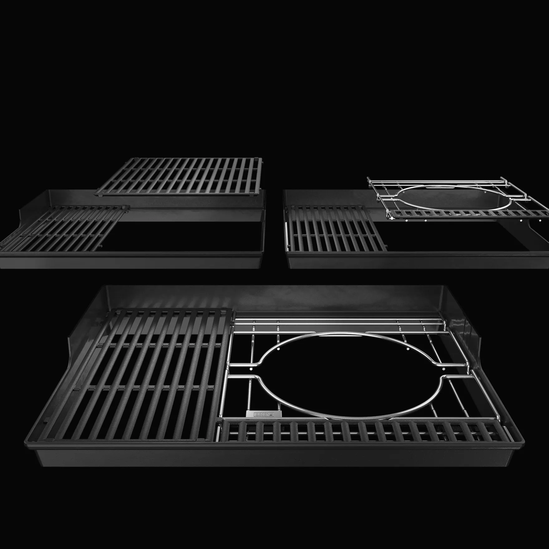 WEBER CRAFTED Grillroste aus porzellanemailliertem Gusseisen