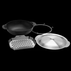 WEBER CRAFTED Wok & Dampfgarer
