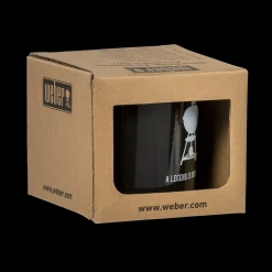 Weber Retro Emailletasse - „A legend is born