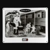 Weber Retro-Schild "Family" mit Hochprägung