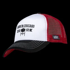 Weber Trucker-Cap "Born In Chicago" mit Seitenlogo