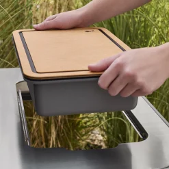 Weber Works Aufbewahrungsbox mit Schneidebrett-Deckel